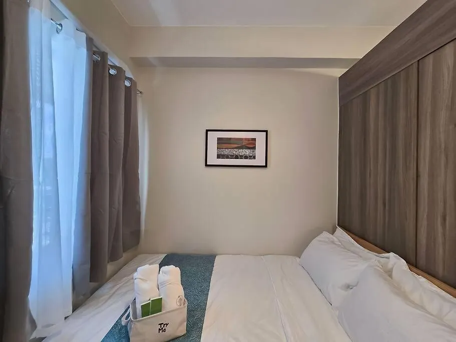 1Br Unit Condotel W Balcony Fame Residences -Fm39 Manila Apartment