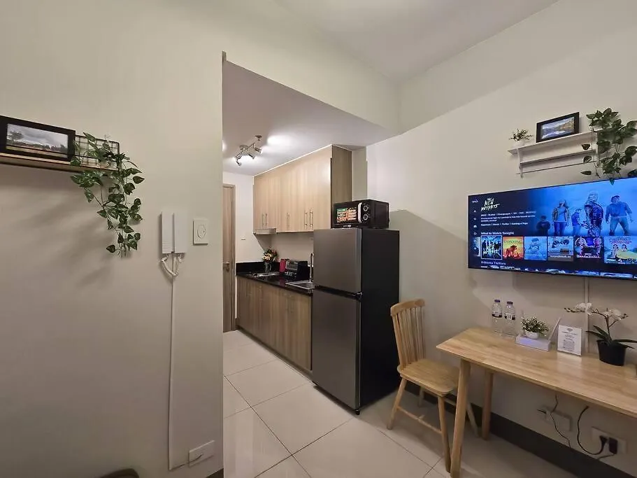 Apartmán 1Br Unit Condotel W Balcony Fame Residences -Fm39 Manila